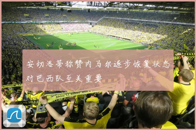 安切洛蒂称赞内马尔逐步恢复状态对巴西队至关重要